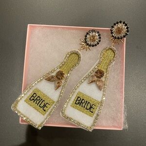 Champagne Bride Earrings
